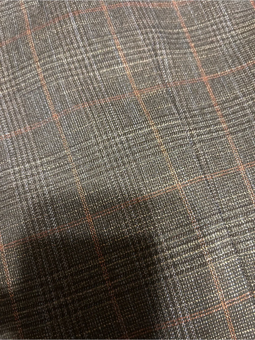Pronto Uomo Navy Plaid Sport Coat Subtle Burgundy Windowpane. Modern fit stretch